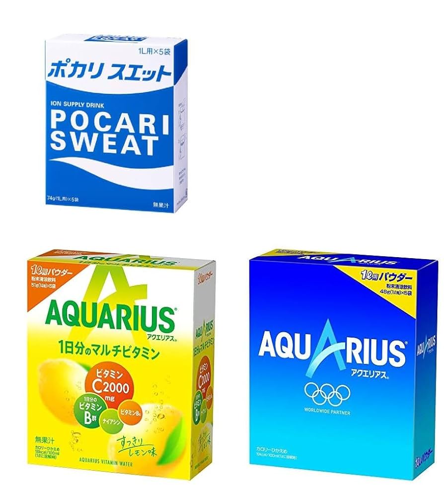 Amazon.co.jp: 【色々楽しめる3個セット】ポカリスエット